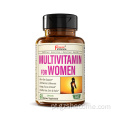 Cápsulas multivitamínicas fortes e ossos de vitamina e ossos
